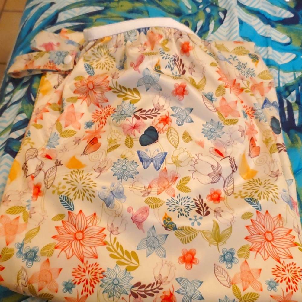 Reusable pail liner for cloth daipers (wet bag)